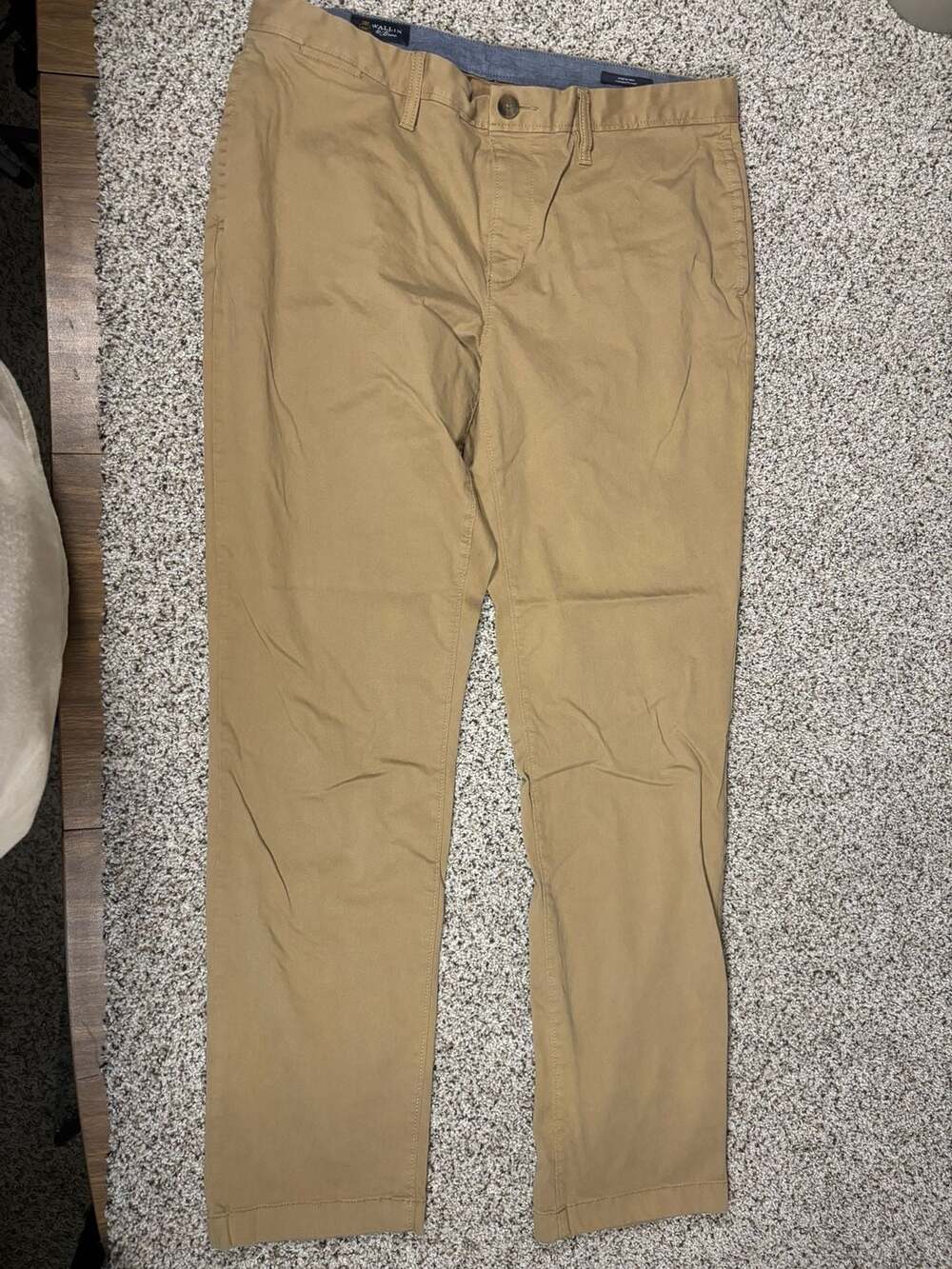 Wallin & Bros. Men's Khaki Chino Pants Size 36x32 174
